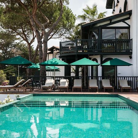 Hotel Les Hortensias Du Lac Soorts-Hossegor Exterior foto