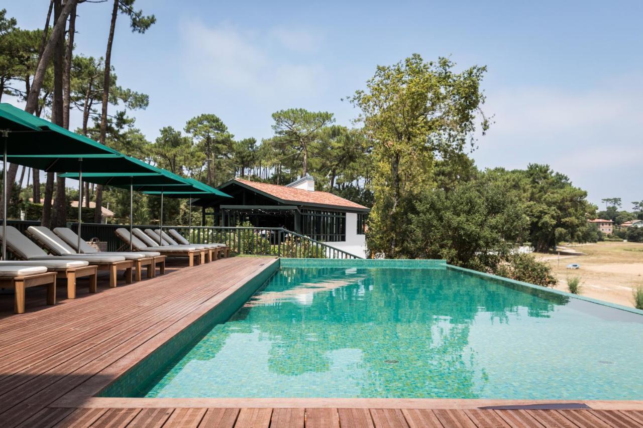 Hotel Les Hortensias Du Lac Soorts-Hossegor Exterior foto