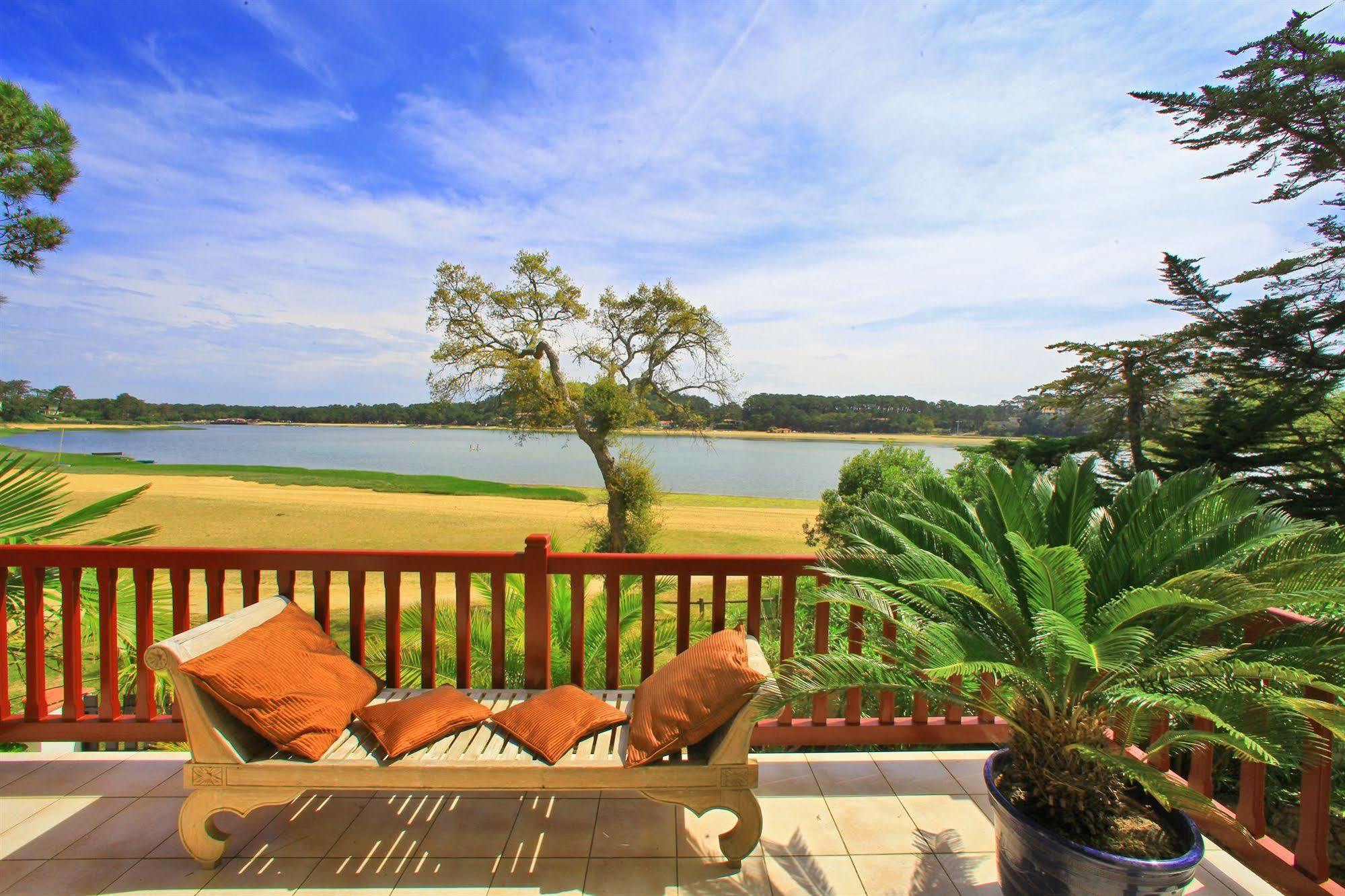 Hotel Les Hortensias Du Lac Soorts-Hossegor Exterior foto
