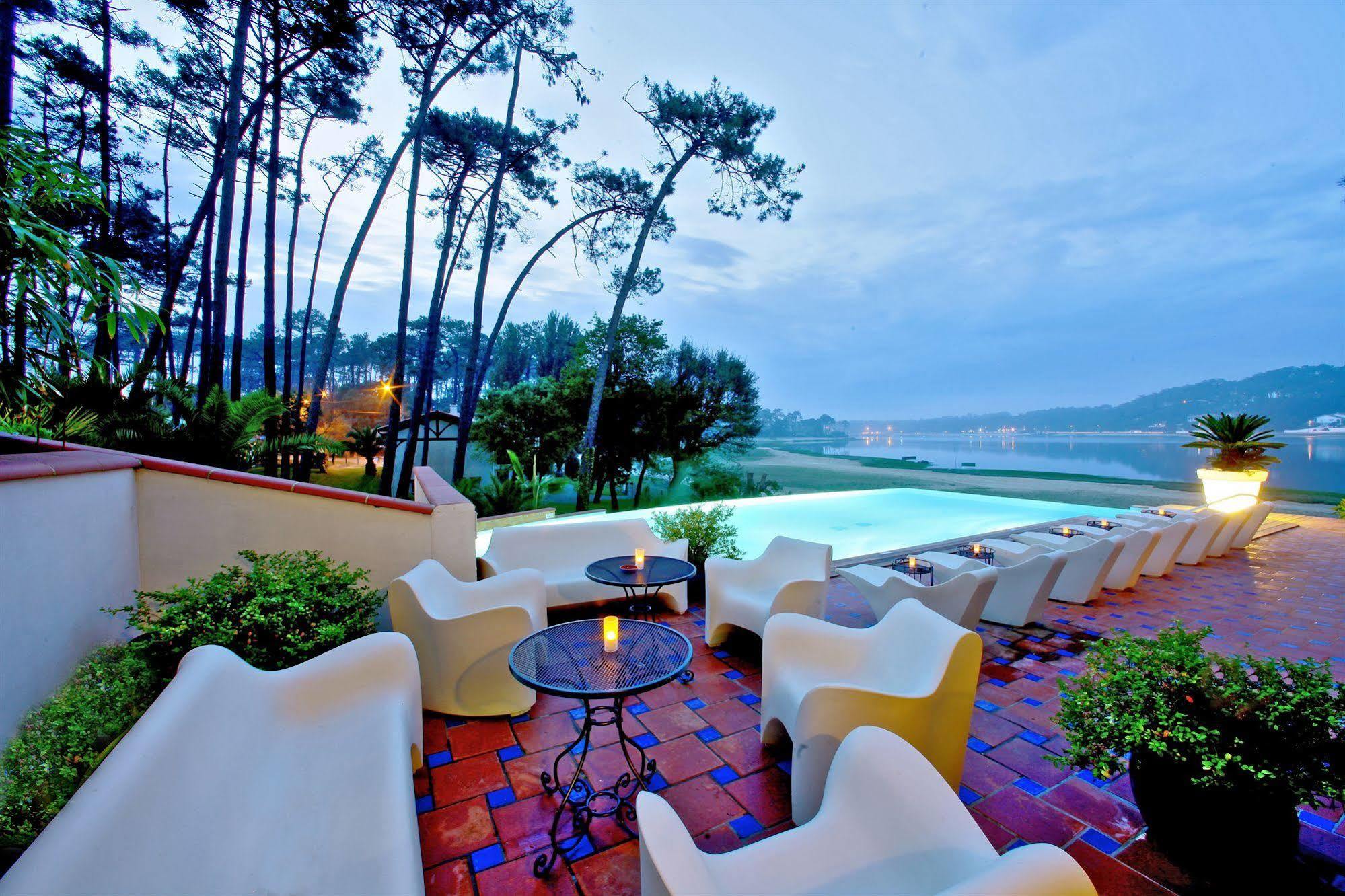 Hotel Les Hortensias Du Lac Soorts-Hossegor Exterior foto