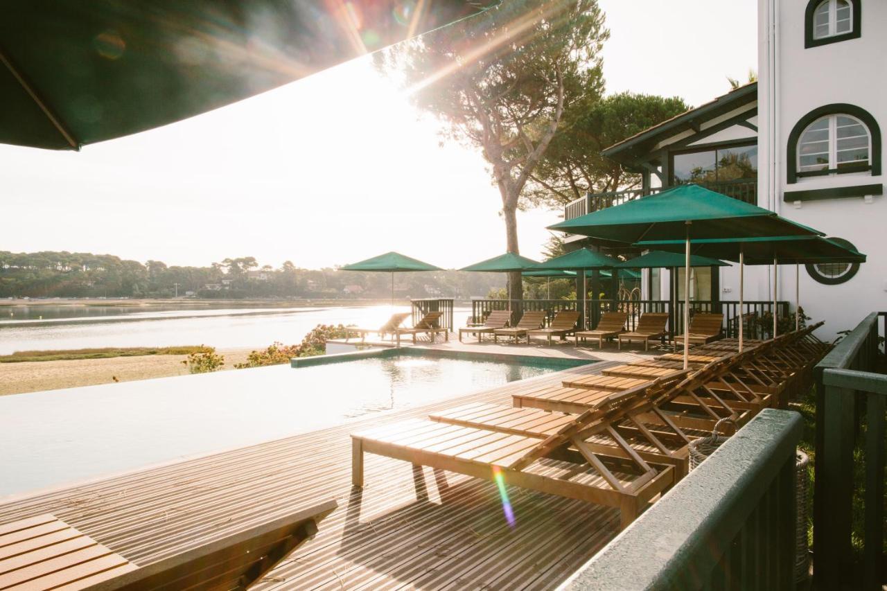 Hotel Les Hortensias Du Lac Soorts-Hossegor Exterior foto