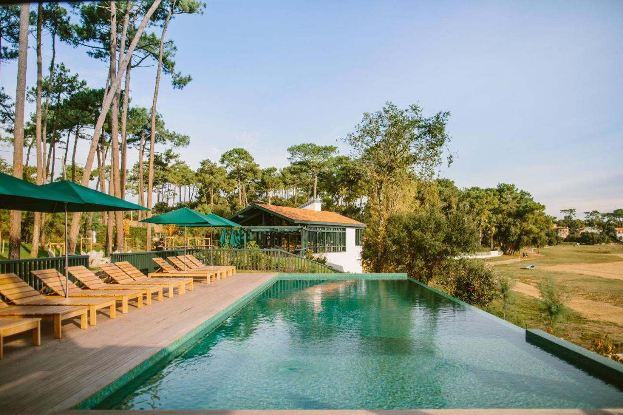Hotel Les Hortensias Du Lac Soorts-Hossegor Exterior foto