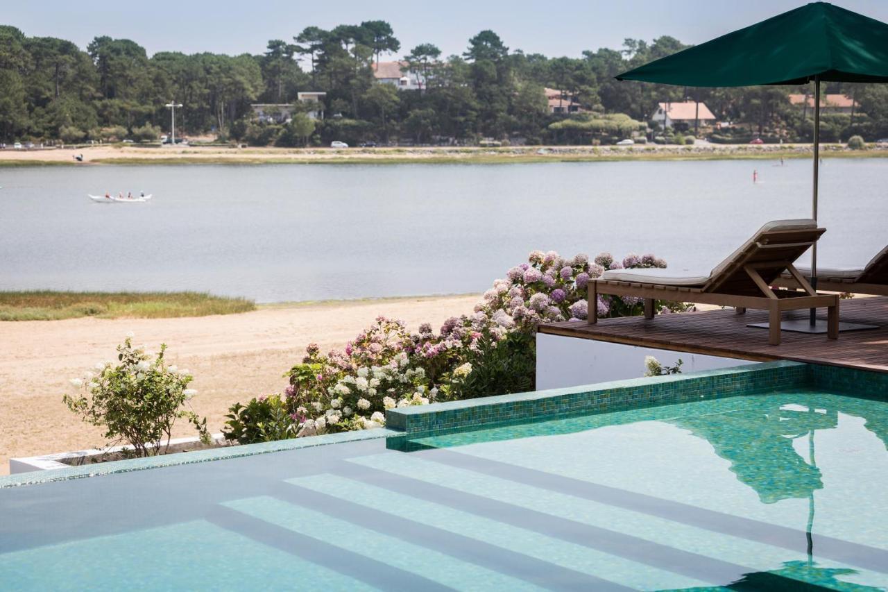 Hotel Les Hortensias Du Lac Soorts-Hossegor Exterior foto